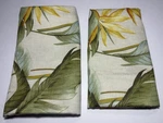 Tommy Bahama Sham Set King Tropical Bird Of Paradise Pillowcase. Fixed Price $28.00.
