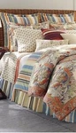 Chaps Coral Sands 1PC King Quilt/coverlet Bnip Beautiful All Cotton Brand New. Fixed Price $195.96.