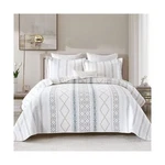 Y-plwomen Geometric King Size 100% Cotton Quilt, Striped Ki.... Fixed Price $143.80.