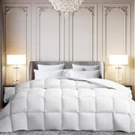 Martha Stewart Extra Warmth White Goose Feather Down Fiber Comforter-twin Siz.... Fixed Price $173.84.