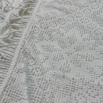 Vintage White Hobnail Cotton Bedspread Coverlet Full Queen 94X108 Fringe. Fixed Price $49.99.