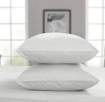 New Threadmill Luxury Pillow Cases Queen Set Of 1200 Count Silver Color. Fixed Price $17.57.