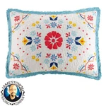 Pioneer Woman Mazie Medallion Quilted Standard Size Pillow Shams Set Of 2 Nwt. Fixed Price $6.99.