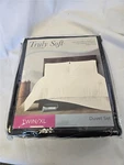 #= Truly Soft Twin Xl Duvet Set Everyday Standard Sham Black Poly. Fixed Price $17.99.