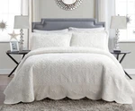 Vcny Home Westland Collection King Bedspread Set Ivory Color. Fixed Price $109.99.