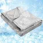 Oigae Cooling Blanket For Hot Throw 50'' X 70'', 21 - Gray (tropical). Fixed Price $34.08.