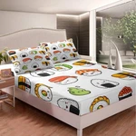 Feelyou Sushi Pattern Bedding Set Twin Size Cute For Girls Teens Bedroom. Fixed Price $40.99.