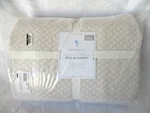 Pottery Barn Teen Diamond Trellis Blanket Full/queen Bed Blush Pink. Fixed Price $41.25.