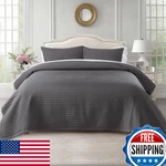 Kasentex Oversized King Quilt Set 112X106 3-LAYER Soft Washed Lightweight. Fixed Price $100.78.