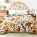 Shesyuki Boho Throw Blanket For Bed - 100 Pure Cotton Ultra Soft Rustic Quilt. Fixed Price $64.24.