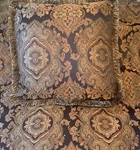 King Duvet Bella Rose Luxury Tassel Fringe Damask Accent Pillow Cover Read. Fixed Price $149.99.