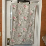 Laura Ashley King Quilted Pillow Sham Melany Cottage Roses. Fixed Price $12.35.