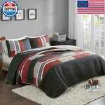 Comfort Spaces CS14-0864 3 Piece Quilt Coverlet Bedspread All Season. Fixed Price $125.72.