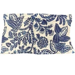 Pottery Barn Botanical Rae King Size Single Pillow Sham Cover Blue Print Bedding. Fixed Price $21.59.