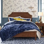 Pottery Barn Harry Magical Velvet Quilt Blue Celestial Full Queen New. Fixed Price $217.77.