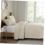 Arkwright Quilt Set - Soft Brushed Almond Milk Tan. Fixed Price $66.33.