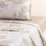 Paysages Flat Sheet, Yves Delorme France Organic Batiste Cotton Percale (new). Fixed Price $310.00.