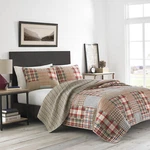 Eddie Bauer Hawthorne Quilt Set Brown. Fixed Price $139.99.