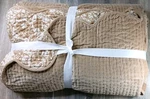 Pottery Barn Velvet Scallop Edge Reversible Quilt King/caliking (bronze) Nwot. Fixed Price $179.99.