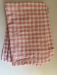 The Company Store Kids 100% Cotton Pillow Shams Pink Check Percale Standard. Fixed Price $20.00.