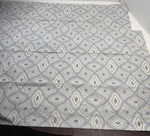 Bellino Fine Linens Italy Pillow-shams King 100% Egyptian Cott Gray Taupe White. Fixed Price $35.00.