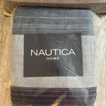 Nautica Ridgeport Blue Twin Quilt Sham Set Brand New. Fixed Price $84.99.