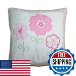 Cozy Line Home Fashions Greta Floral Pastel Flower Polka Dot Stripe Plaid Ruffle. Fixed Price $46.53.