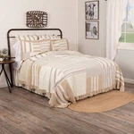 Farmhouse King Quilt Creme Patchwork Grace Cotton Bedroom Decor Vhc Brands. Fixed Price $199.95.