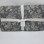 Pottery Barn Adele Reversible Quilt King Cal Blue Luxury Bedding. Fixed Price $299.99.