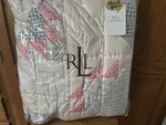 Ralph Lauren - Summer Maybrook Patchwork Twin Quilt New Rare. Fixed Price $189.00.