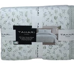 Tahari Home Meadow Mist King Quilt Set Floral Cotton Reversible Bedding New. Fixed Price $124.99.
