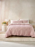 Linen House Surf Wash Quilt Cover Set (dusty Rose) - Queen. Fixed Price $197.87.