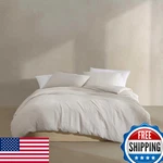 Calvin Klein - King Duvet Cover Set Super Soft Textured Bedding Matching Shams. Fixed Price $145.96.