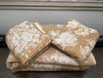 Pottery Barn Juliette Toile Handcrafted Reverse Pick-stitch Quilt King +2 Shams. Fixed Price $200.00.