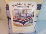 Home Collection Nautical King Quilt 3 Pc Set Lighthouses Anchors Red White Blue. Fixed Price $40.00.