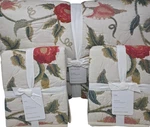 Pottery Barn Tessa King Quilt & 2 Shams Warm Embroidered Cotton New. Fixed Price $399.99.