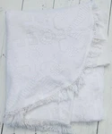 Bates Of Maine Bedspread Matelasse Blanket Full Queen Vintage White 100% Cotton. Fixed Price $125.00.
