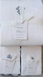 Pottery Barn Gemma Embroidered King Duvet & 2 Shams. Fixed Price $200.00.