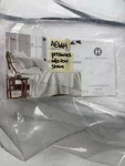 Hotel Collection Linen Blend Diamond Dobby Queen Quilted F/q Coverlet Set White. Fixed Price $79.99.