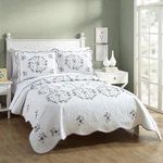 Modern Heirloom Gwen Quilt Set, Full Queen, Purple. Fixed Price $83.83.