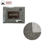 250TC 100% Cotton Reversible Mandala Charcoal Quilt Cover Set By Fieldcrest. Fixed Price $54.24.