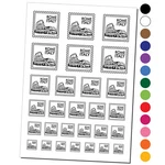 Colosseum Rome Italy Travel Landmark Temporary Tattoo Water Resistant Set. Fixed Price $10.99.