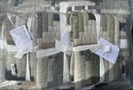 Set Of (4) - Pottery Barn Jaxson Full/queen Quilt + (3) Shams Green New. Fixed Price $399.99.