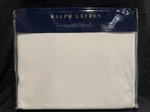 Ralph Lauren Aiden Queen Full Coverlet MSRP$400 Blanket Bedding Parchment White. Fixed Price $119.99.