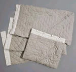 4 Madison Park Pillow Shams King Size Breanna Quilted Buttons Beige White Case. Fixed Price $33.44.