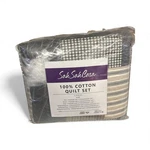 Sahsahcasa Quilt King Size, Set, 100% Cotton Bedding Se.. Fixed Price $134.00.