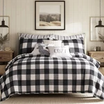 New Levtex Home Camden Black Full/queen Quilt Set $270. Fixed Price $71.00.