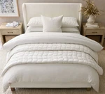Pottery Barn - Cozy Cloud Handcrafted Quilt Ship Us. Fixed Price $124.99.