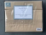 Amrapur Overseas 110006DF-KHK-KG Thread Count Piece King Bed Sheets Set. Fixed Price $58.36.