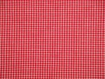 Providence Red White Mini Windowpane Plaid Homespun Cotton Sewing Quilt Fabric. Fixed Price $9.00.